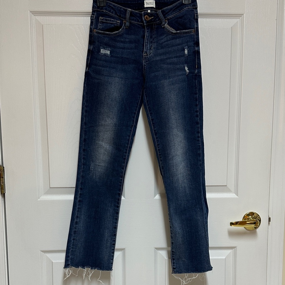 Classic Indigo Straight Leg Jeans